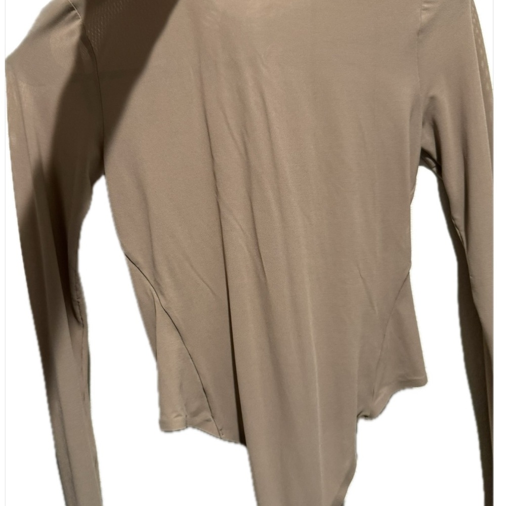 lululemon athletica Tan Bodysuit